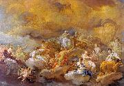 Corrado Giaquinto Saints in Glory  S oil painting